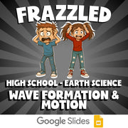 Wave Formation & Motion FRAZZLED Game - No Prep Earth Science Review Activity