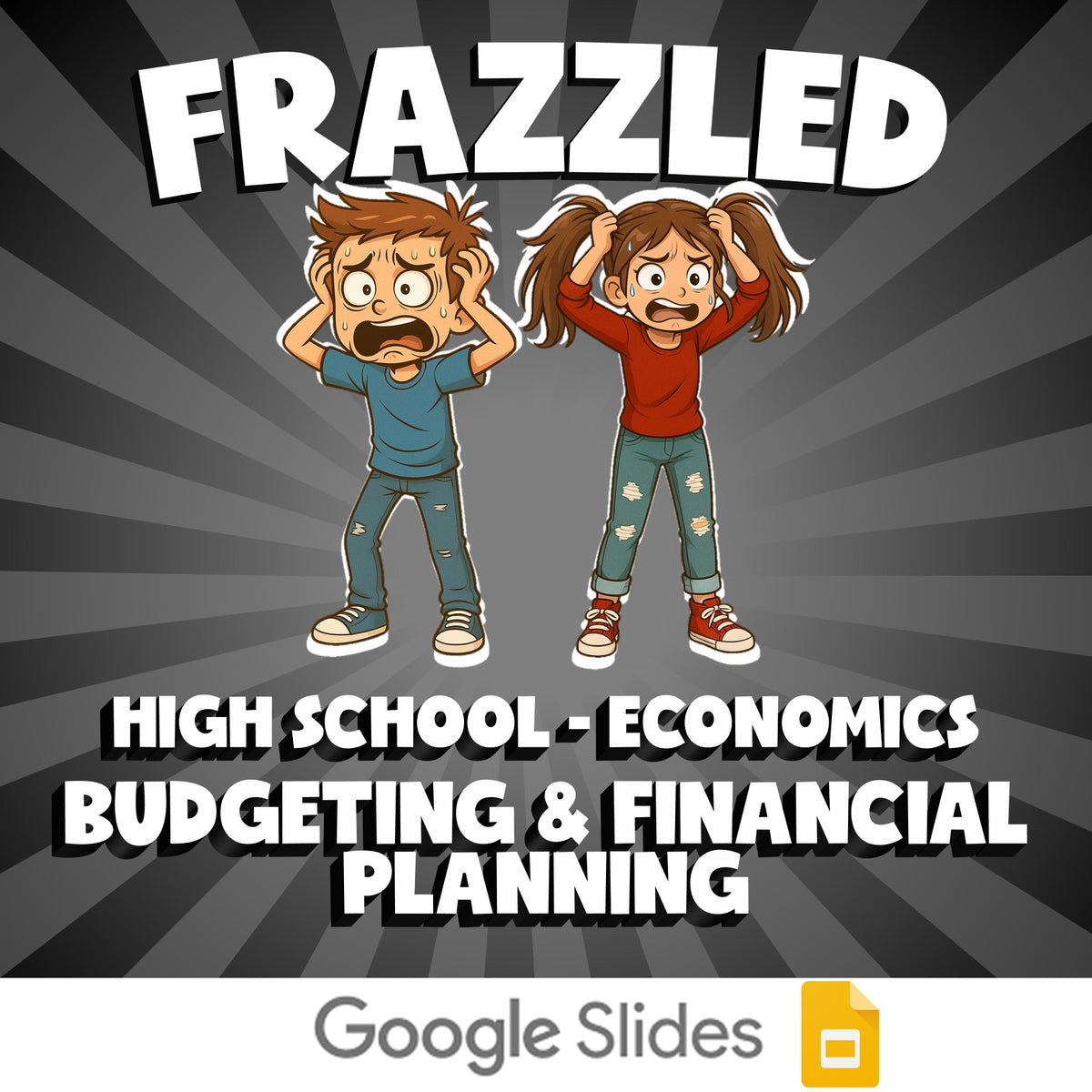 Budgeting & Financial Planning FRAZZLED Economics Game - No Prep Review Activity