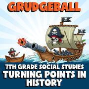 Turning Points in History GRUDGEBALL Socials Game - No Prep Grade 7 Review