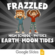 Earth–Moon Tides FRAZZLED Science Game - No Prep Physics Review Activity