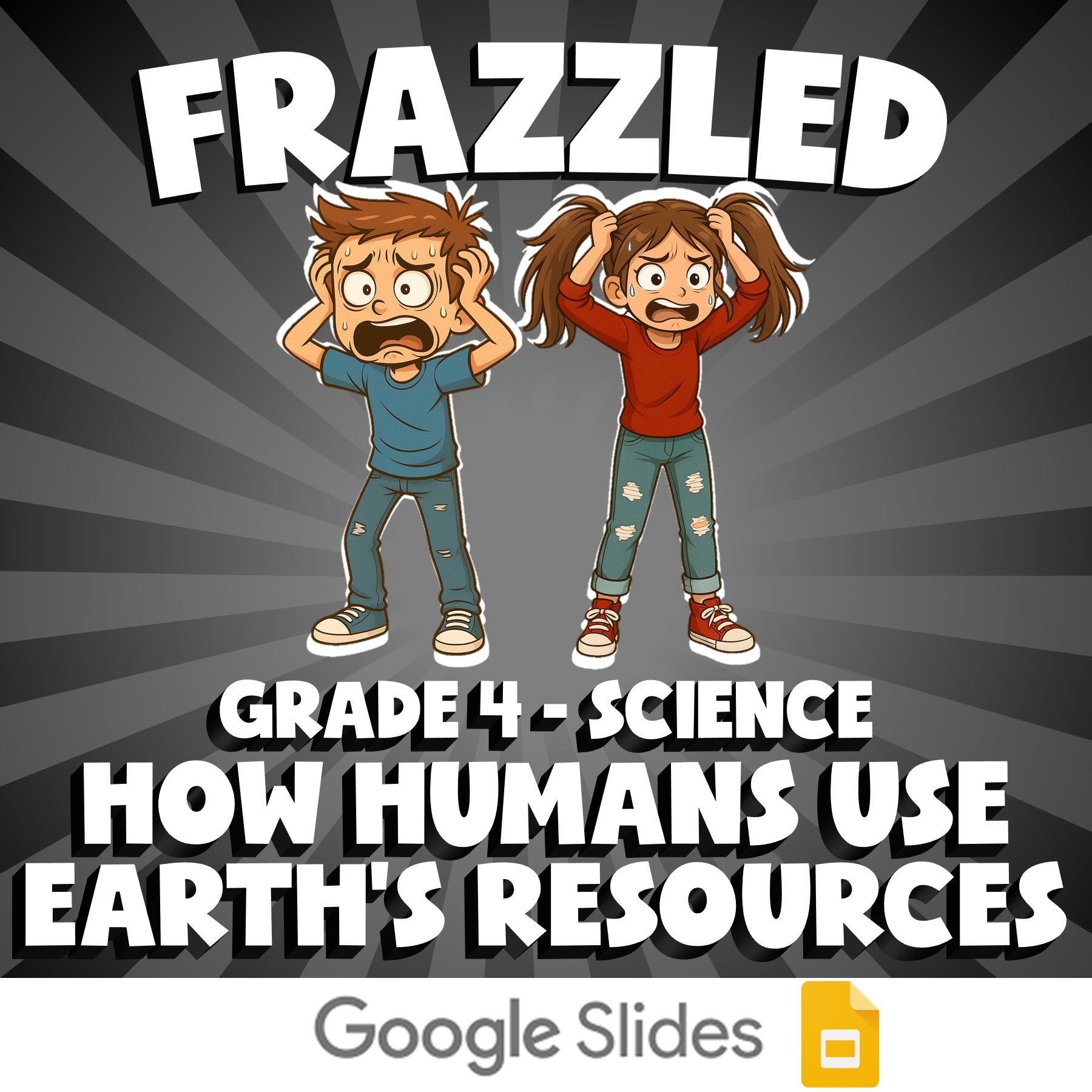 How Humans Use Earth’s Resources FRAZZLED Science Game - No Prep Grade 4 Review
