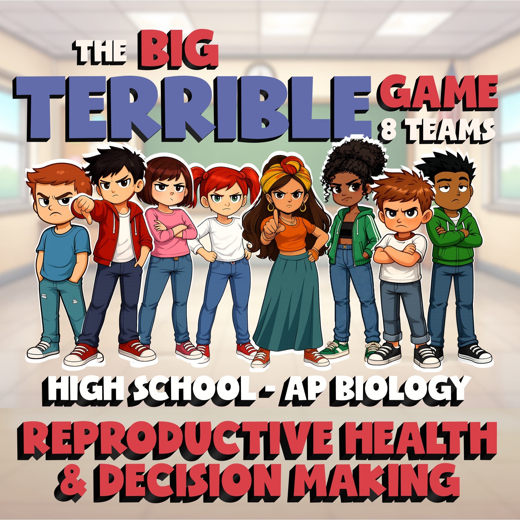 Reproductive Health & Decision Making BIG TERRIBLE GAME - AP Biology Review