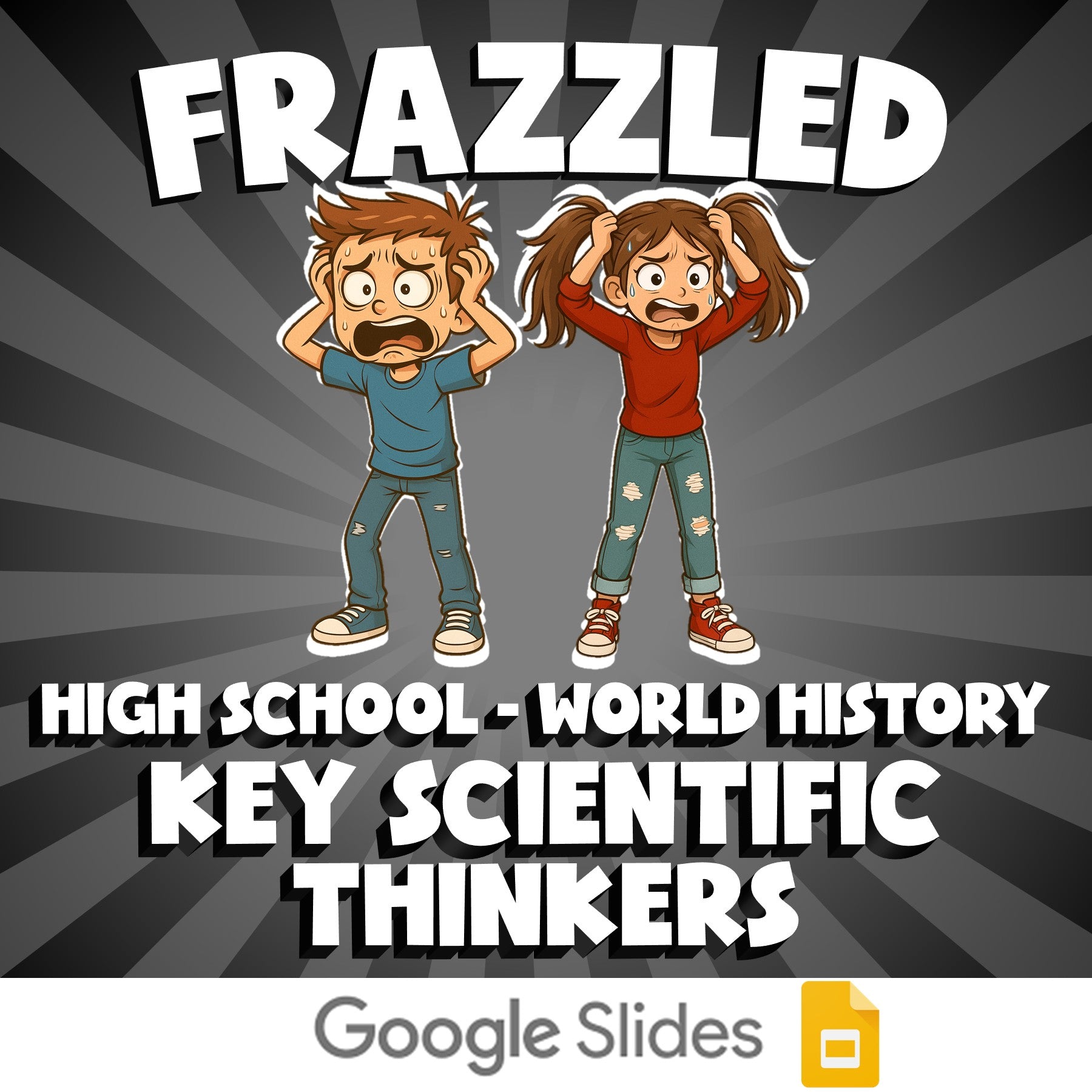 Key Scientific Thinkers FRAZZLED Game - No Prep World History Review Activity
