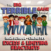 Excess & Limiting Reactants BIG TERRIBLE GAME - No Prep Chemistry Science Review