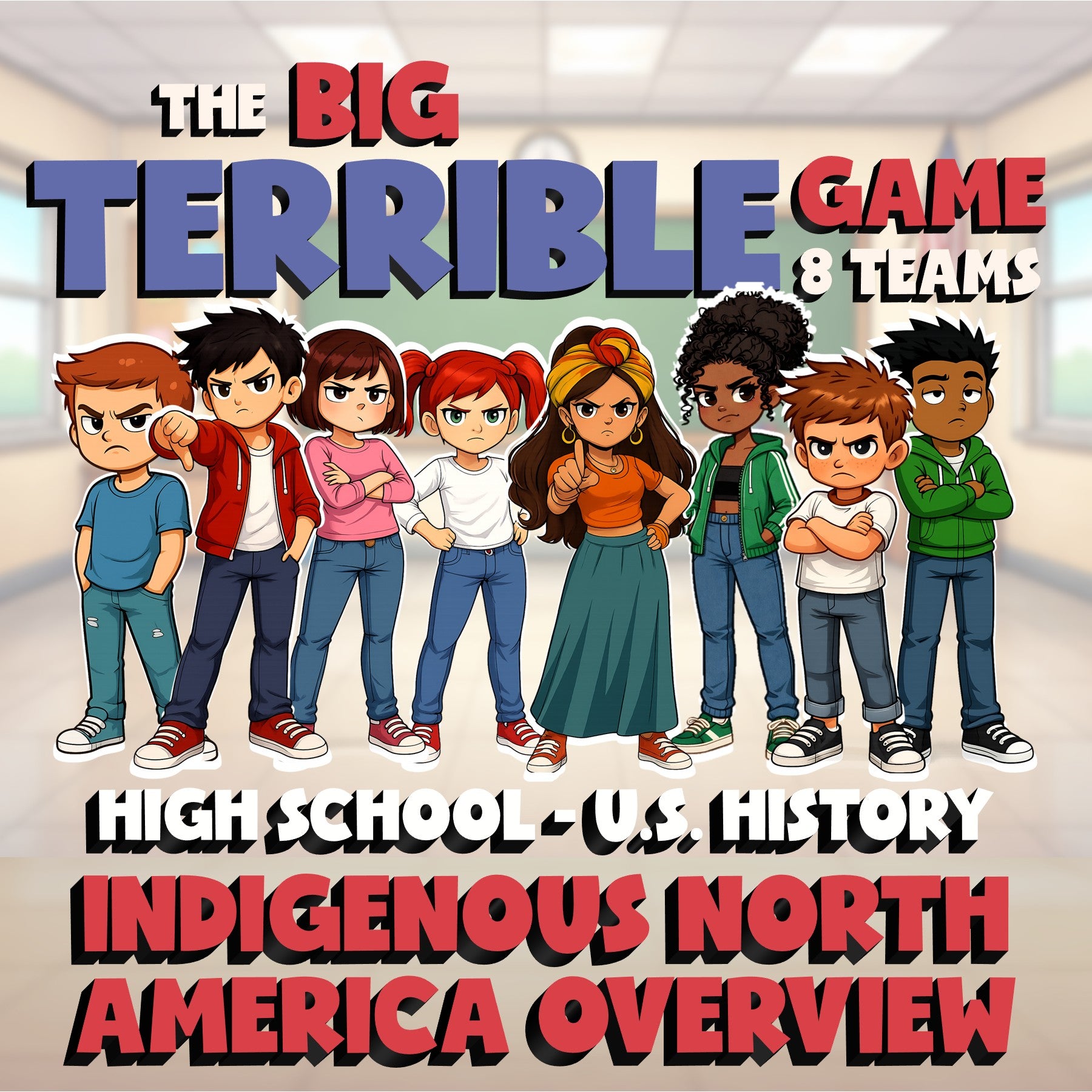Indigenous North America Overview BIG TERRIBLE GAME - U.S. History Review
