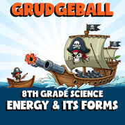 Energy & Its Forms GRUDGEBALL Science Game - No Prep Grade 8 Review Activity