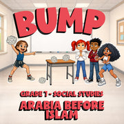 Arabia Before Islam BUMP Socials Game - No Prep Grade 7 Review Activity