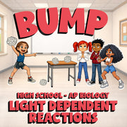 Light Dependent Reactions BUMP Science Game - No Prep AP Biology Review Activity