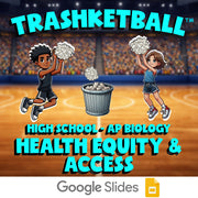 Health Equity & Access TRASHKETBALL Science Game - No Prep AP Biology Review