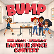 Earth in Space Context BUMP Science Game - No Prep Astronomy Review Activity