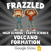 Volcano Formation FRAZZLED Game - No Prep Earth Science Review Activity