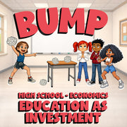 Education as Investment BUMP Economics Game - No Prep Review Activity
