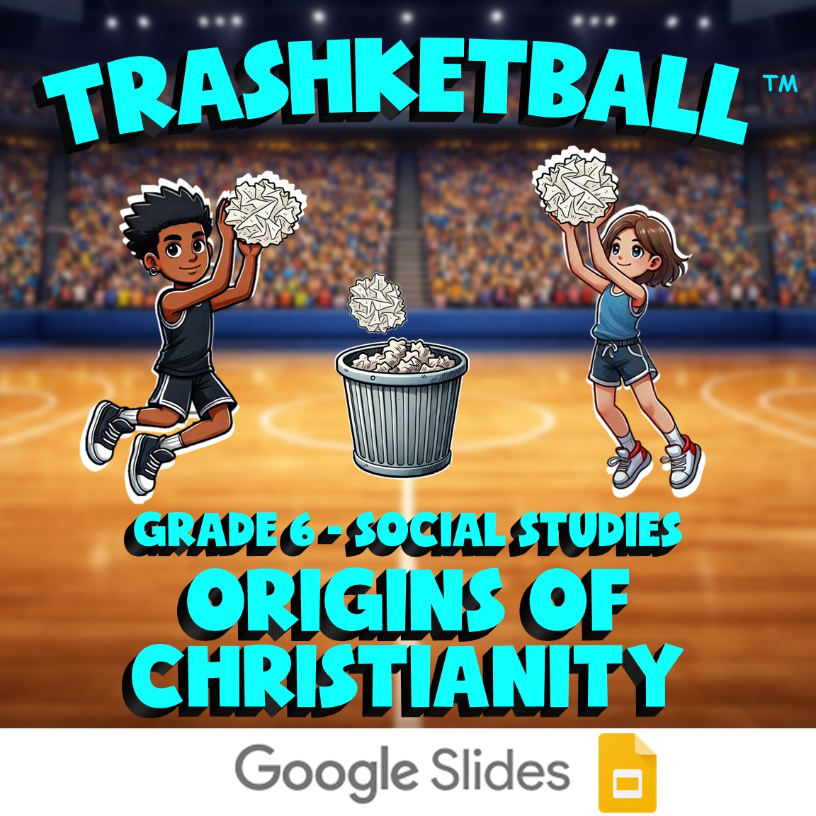 Origins of Christianity TRASHKETBALL Socials Game - No Prep Grade 6 Review