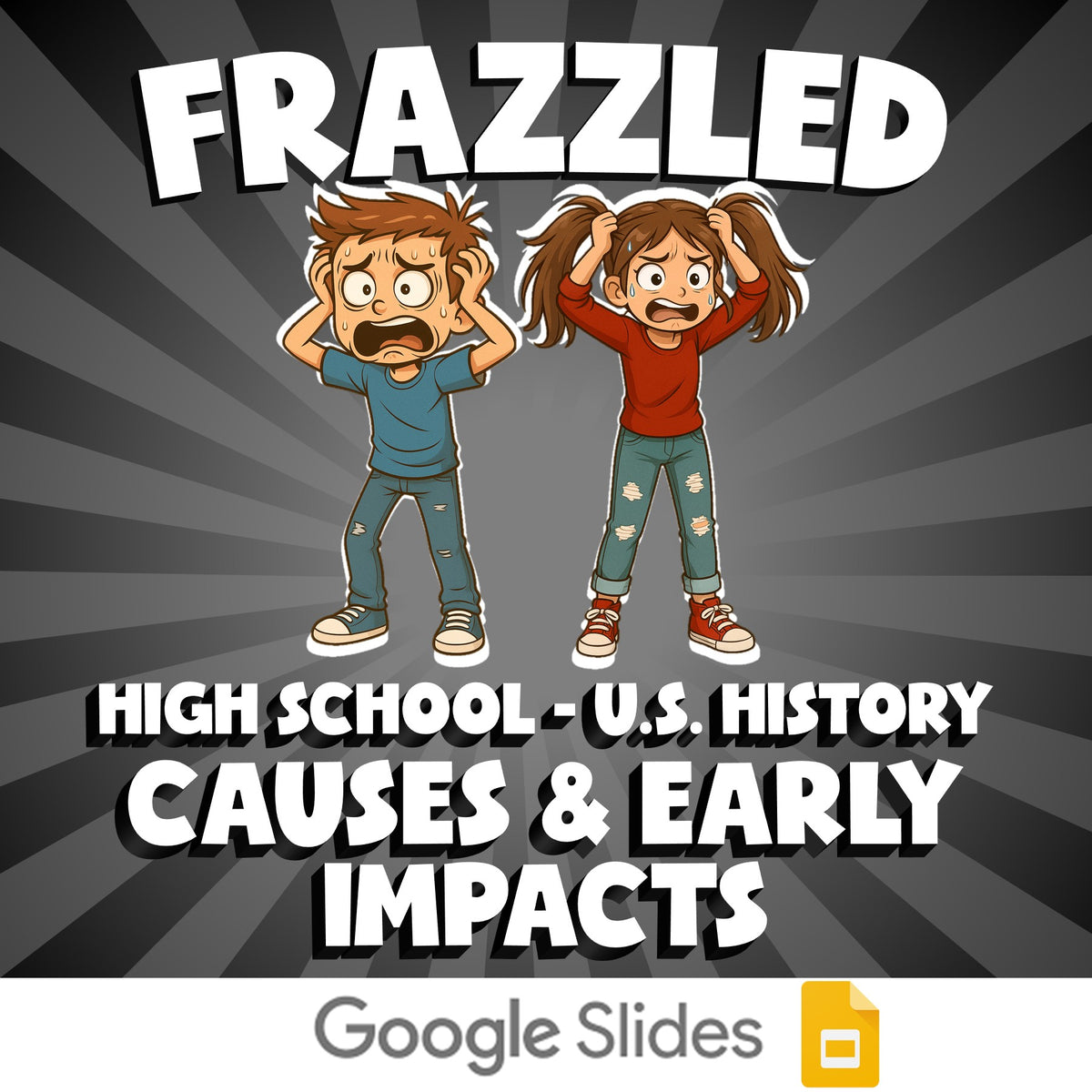 Causes & Early Impacts FRAZZLED U.S. History Game - No Prep Review Activity