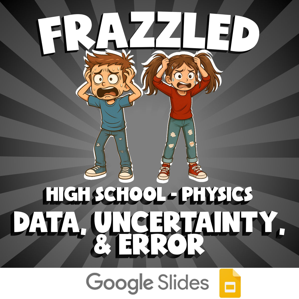 Data, Uncertainty, & Error FRAZZLED Science Game - No Prep Physics Review