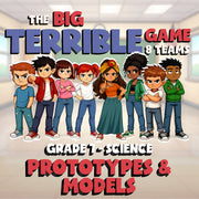Prototypes & Models BIG TERRIBLE GAME - No Prep Grade 7 Science Review Activity