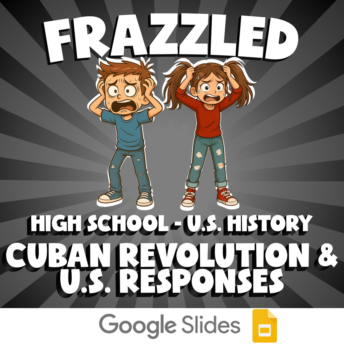 Cuban Revolution & U.S. Responses FRAZZLED U.S. History Game - No Prep Review