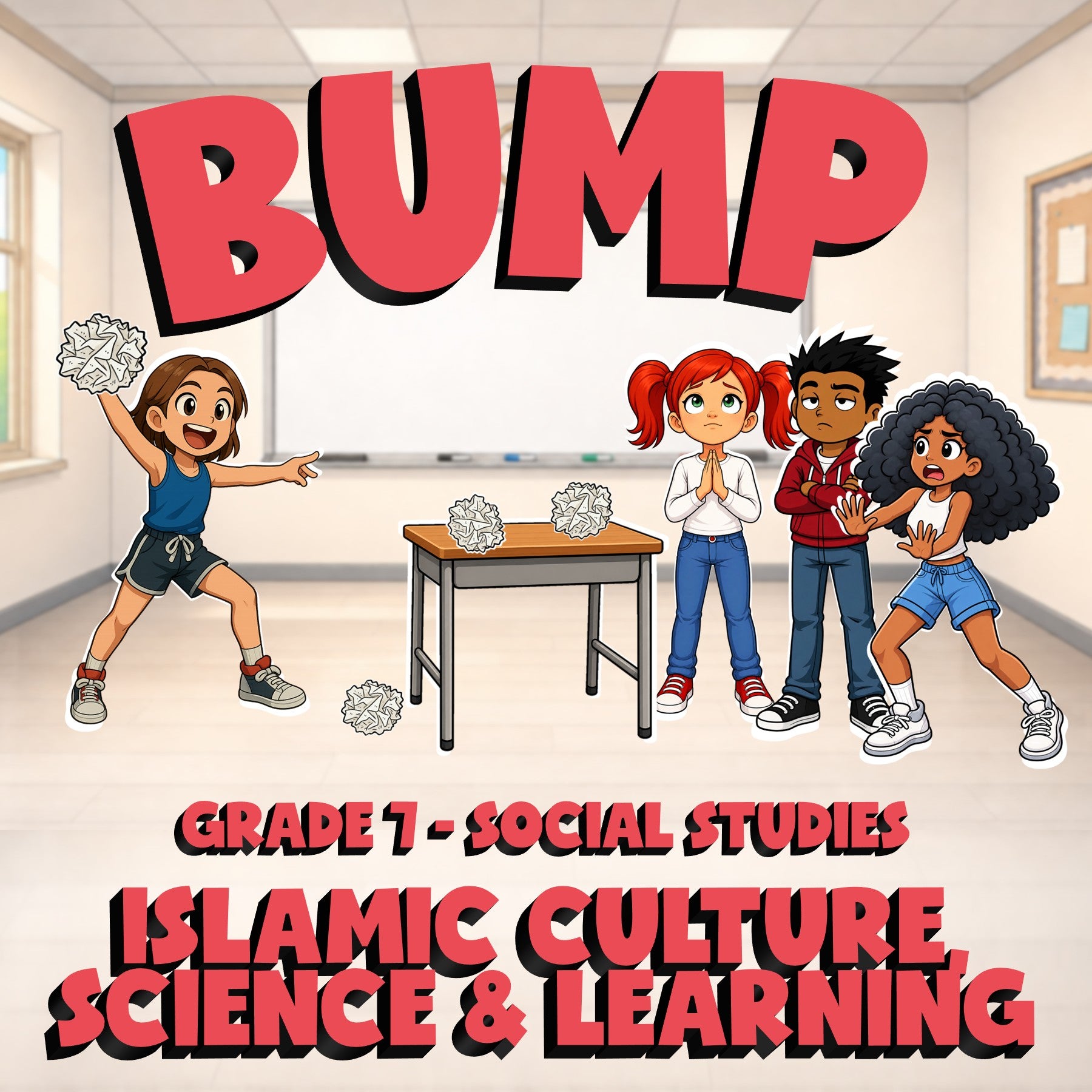 Islamic Culture, Science & Learning BUMP Socials Game - No Prep Grade 7 Review
