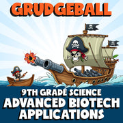 Advanced Biotech Applications GRUDGEBALL Science Game - No Prep Grade 9 Review