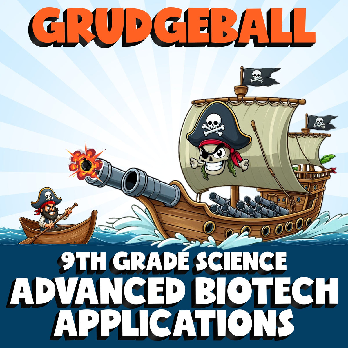 Advanced Biotech Applications GRUDGEBALL Science Game - No Prep Grade 9 Review