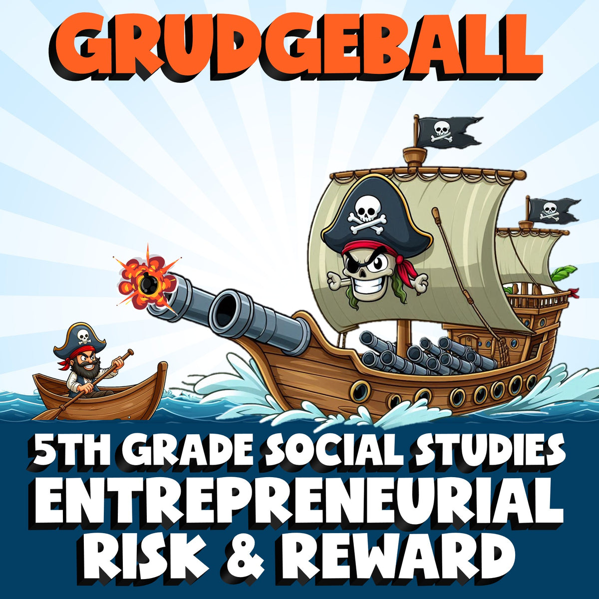 Entrepreneurial Risk & Reward GRUDGEBALL Socials Game - No Prep Grade 5 Review