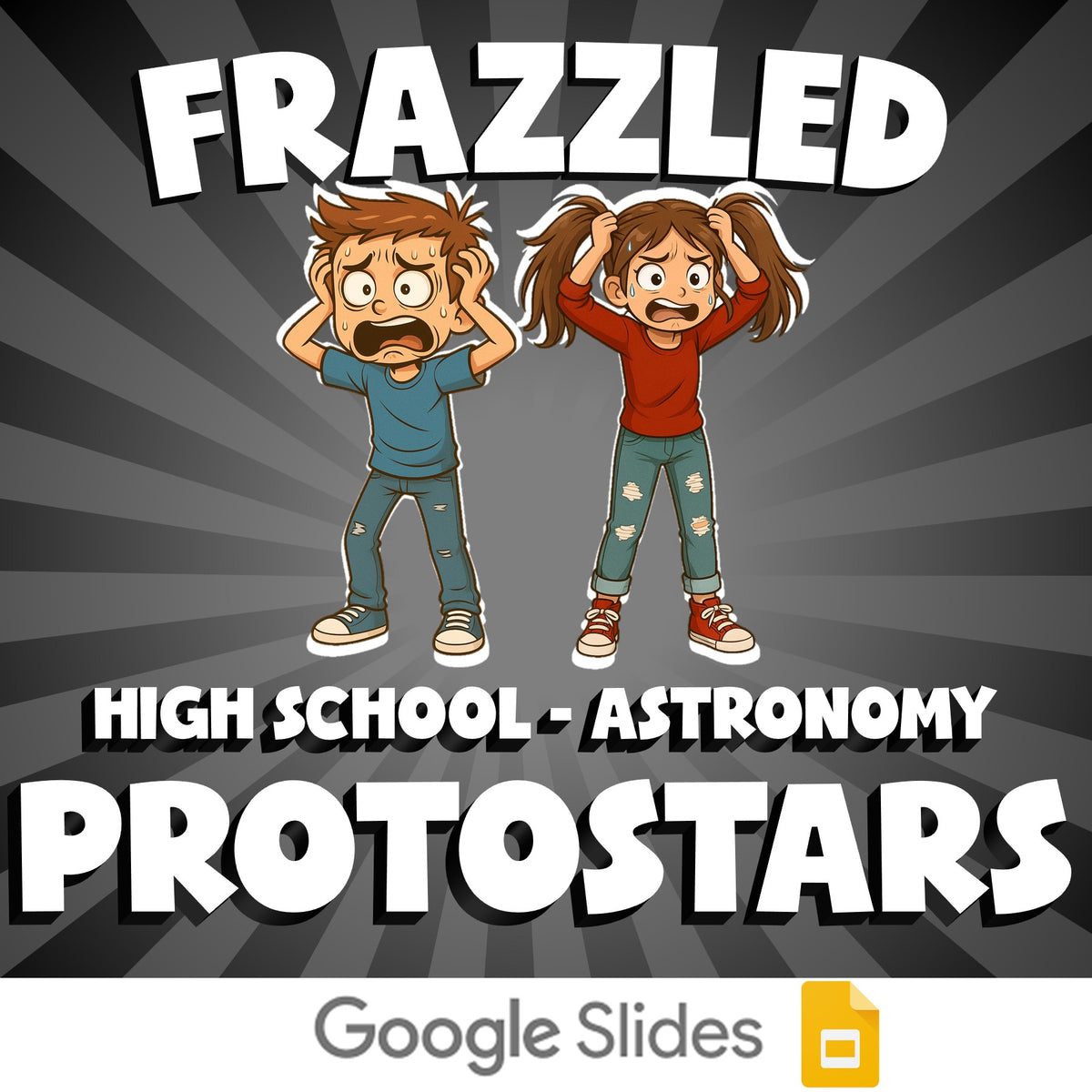 Protostars FRAZZLED Science Game - No Prep Astronomy Review Activity