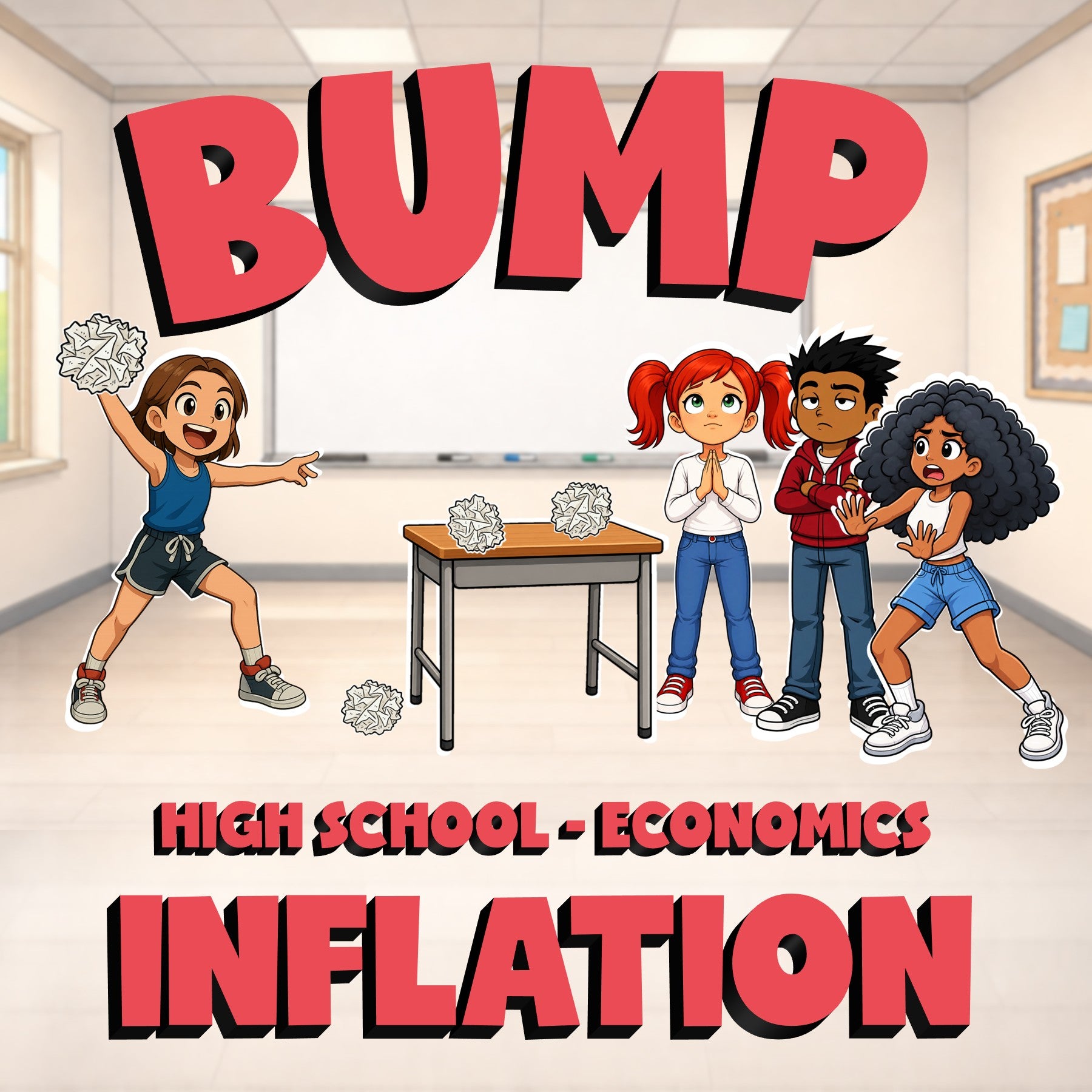 Inflation BUMP Economics Game - No Prep Review Activity