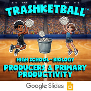 Producers & Primary Productivity TRASHKETBALL Science Game - No Prep Biology