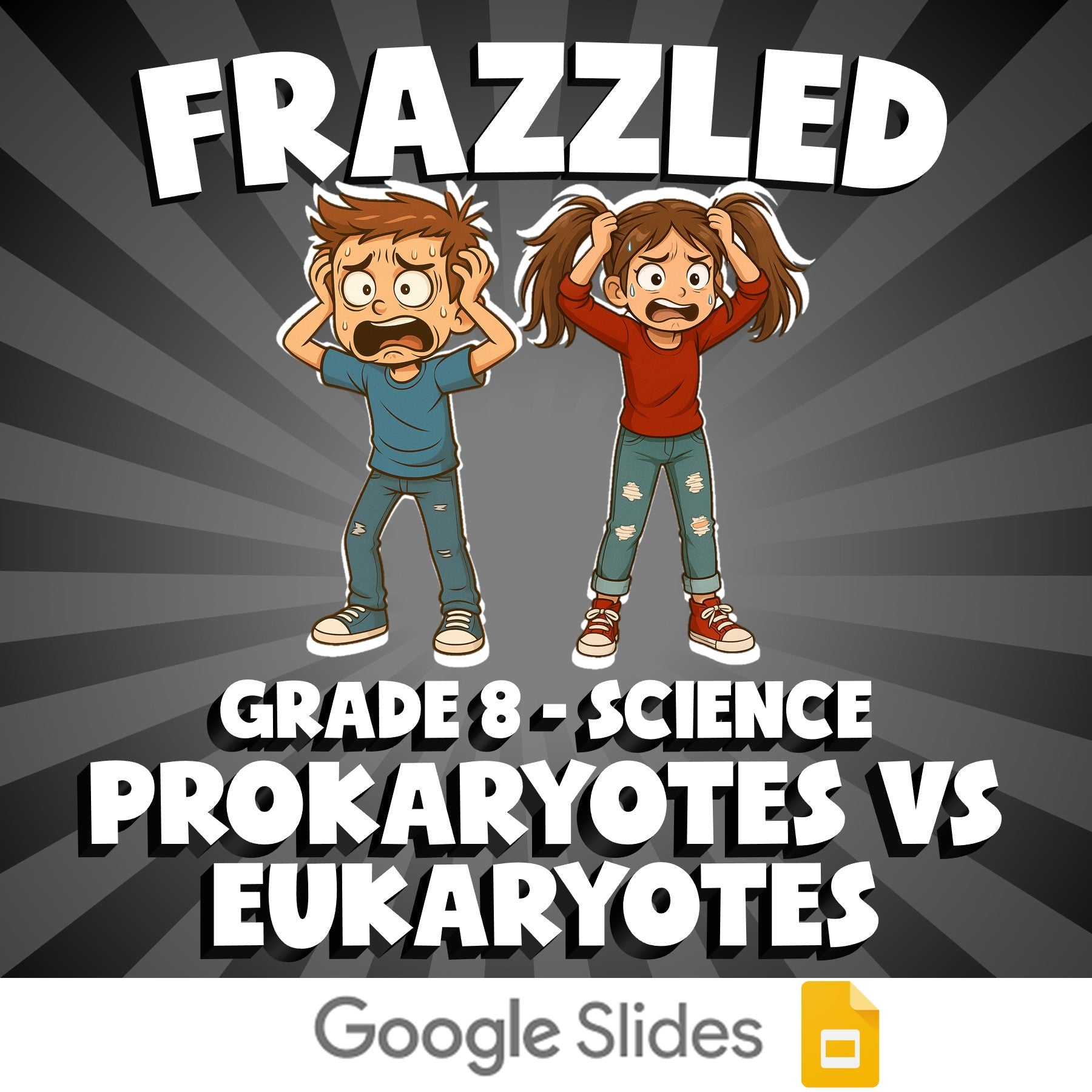 Prokaryotes vs Eukaryotes FRAZZLED Science Game - No Prep Grade 8 Review
