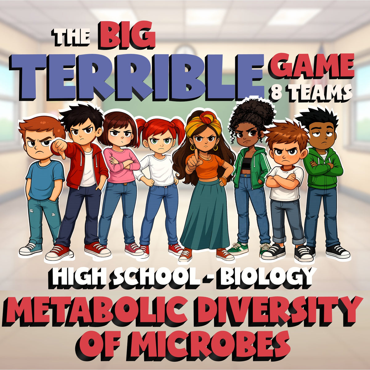 Metabolic Diversity of Microbes BIG TERRIBLE GAME - Biology Science Review