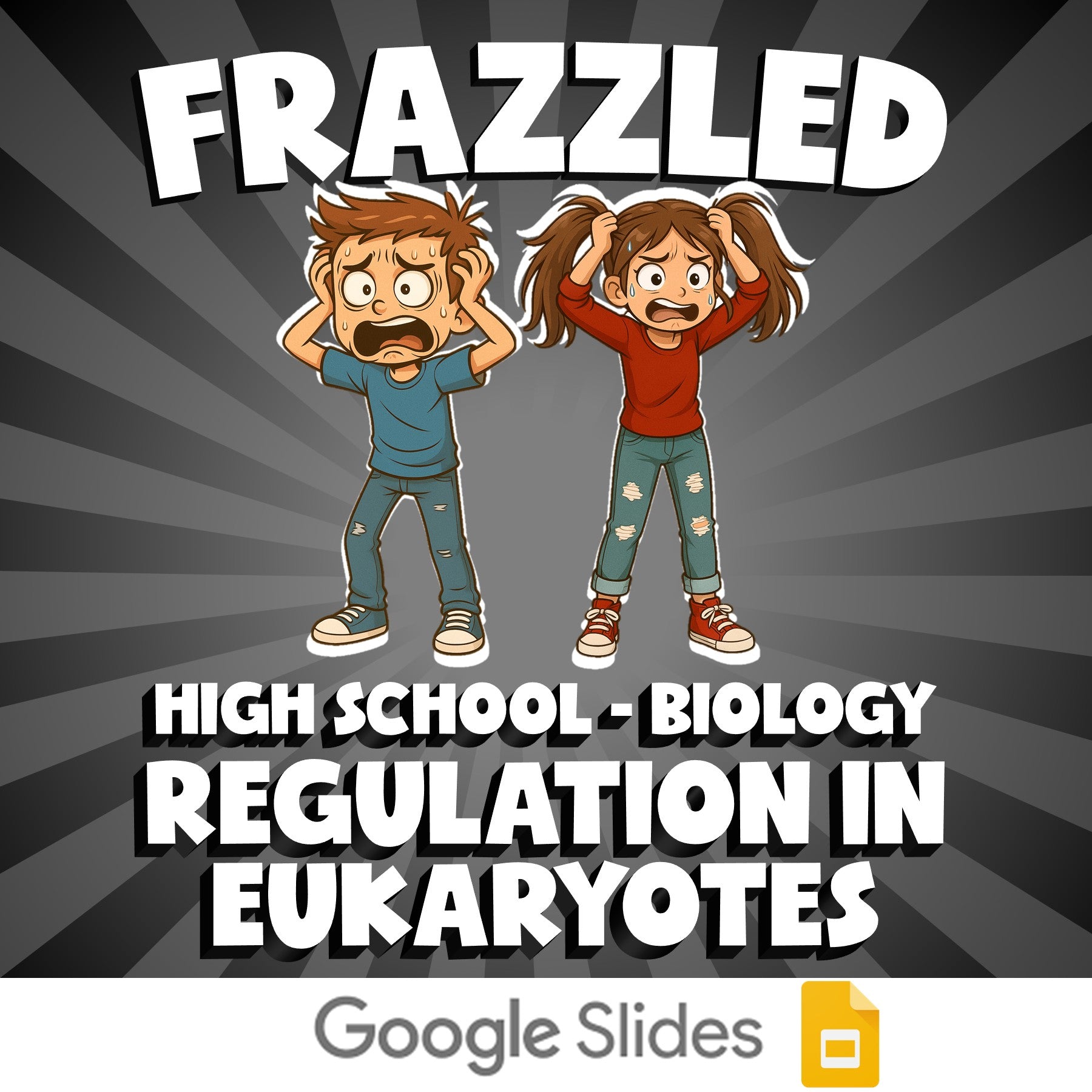 Regulation in Eukaryotes FRAZZLED Science Game - No Prep Biology Review Activity