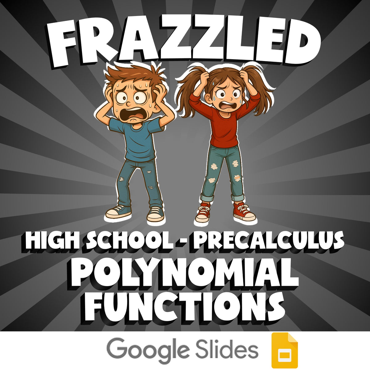 Polynomial Functions FRAZZLED Math Game - No Prep PreCalculus Review Activity