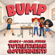 Totalitarian Governments BUMP Socials Game - No Prep Grade 8 Review Activity