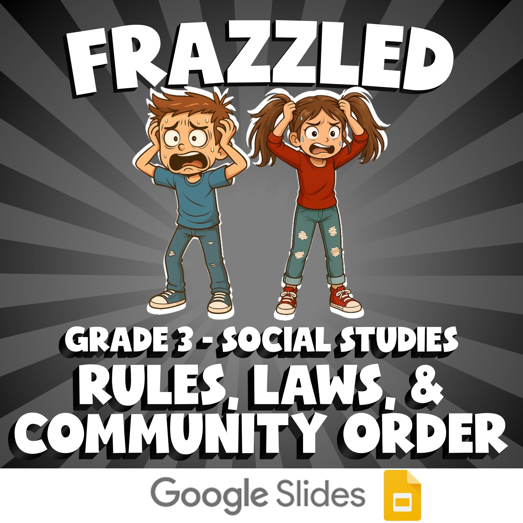 Rules, Laws, & Community Order FRAZZLED Socials Game - No Prep Grade 3 Review