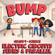 Electric Circuits Series & Parallel BUMP Science Game - No Prep Grade 4 Review