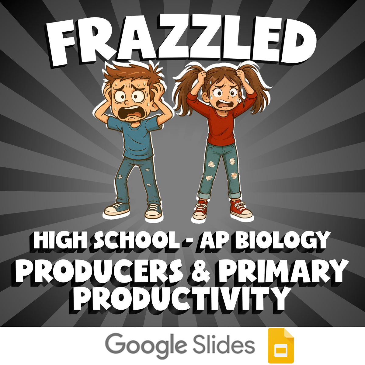 Producers & Primary Productivity FRAZZLED Science Game - No Prep AP Biology