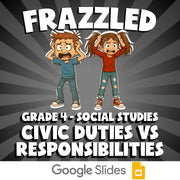 Civic Duties vs Responsibilities FRAZZLED Socials Game - No Prep Grade 4 Review