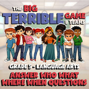 Answer Who What Where When Questions BIG TERRIBLE GAME - Grade 5 ELA Review