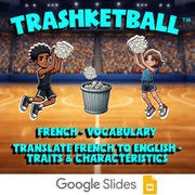 Translate French to English - Traits & Characteristics TRASHKETBALL Game French