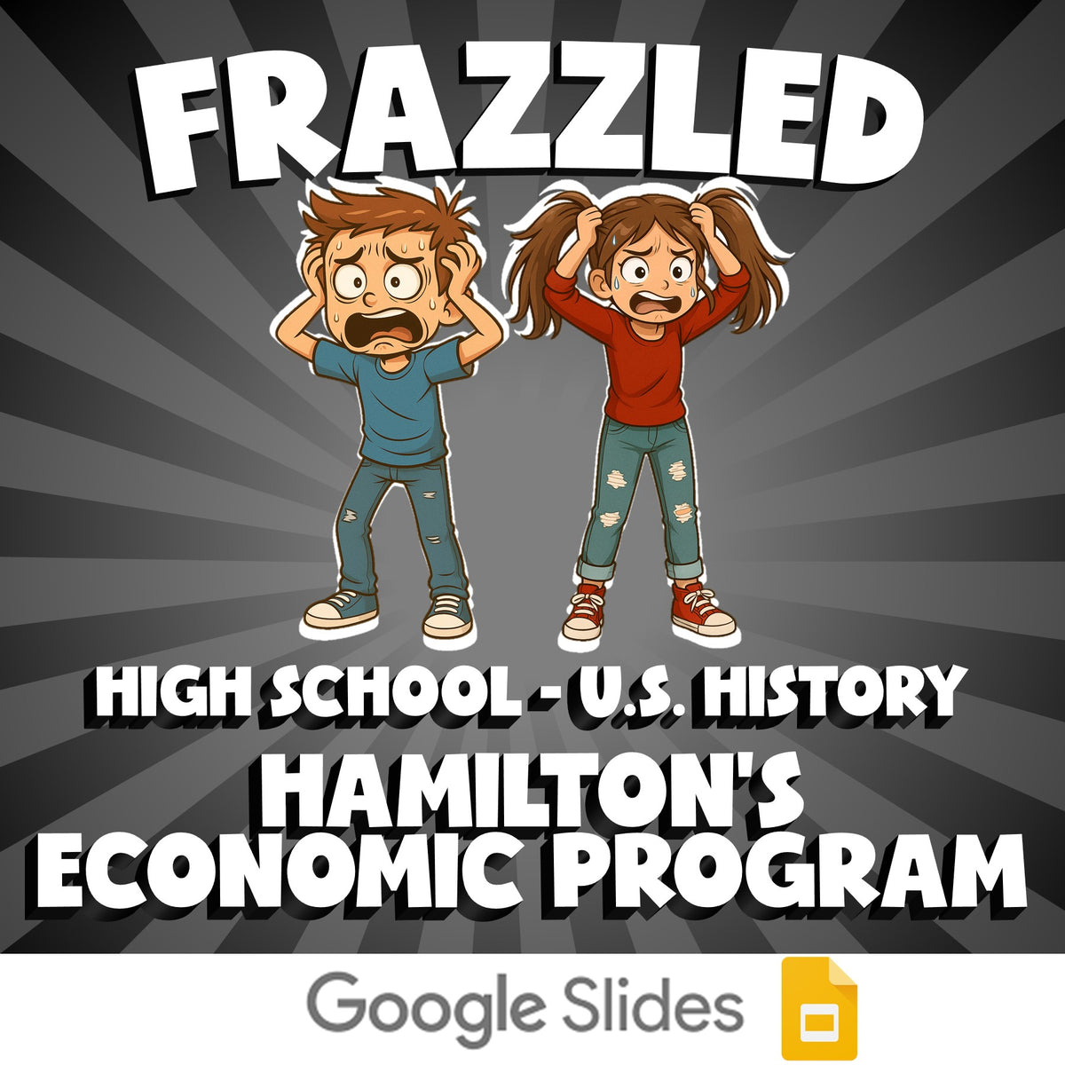 Hamilton’s Economic Program FRAZZLED U.S. History Game - No Prep Review Activity