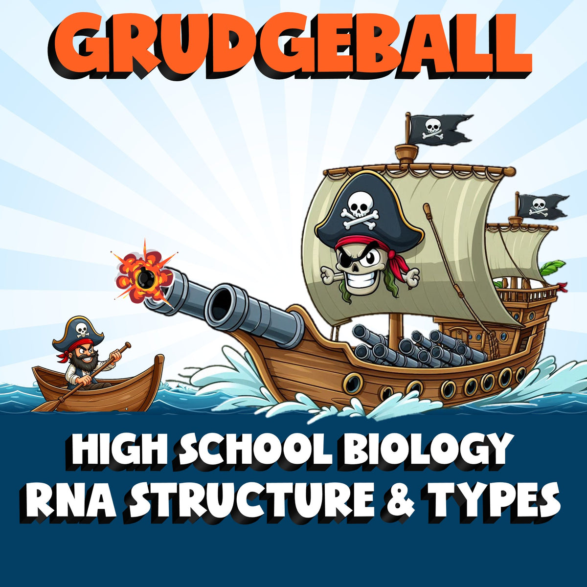 RNA Structure & Types GRUDGEBALL Science Game - No Prep Biology Review Activity