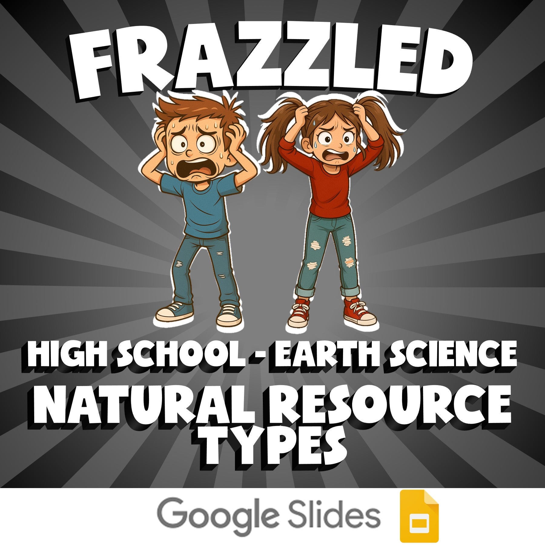 Natural Resource Types FRAZZLED Game - No Prep Earth Science Review Activity