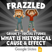 What Is Historical Cause & Effect FRAZZLED Socials Game - No Prep Grade 3 Review