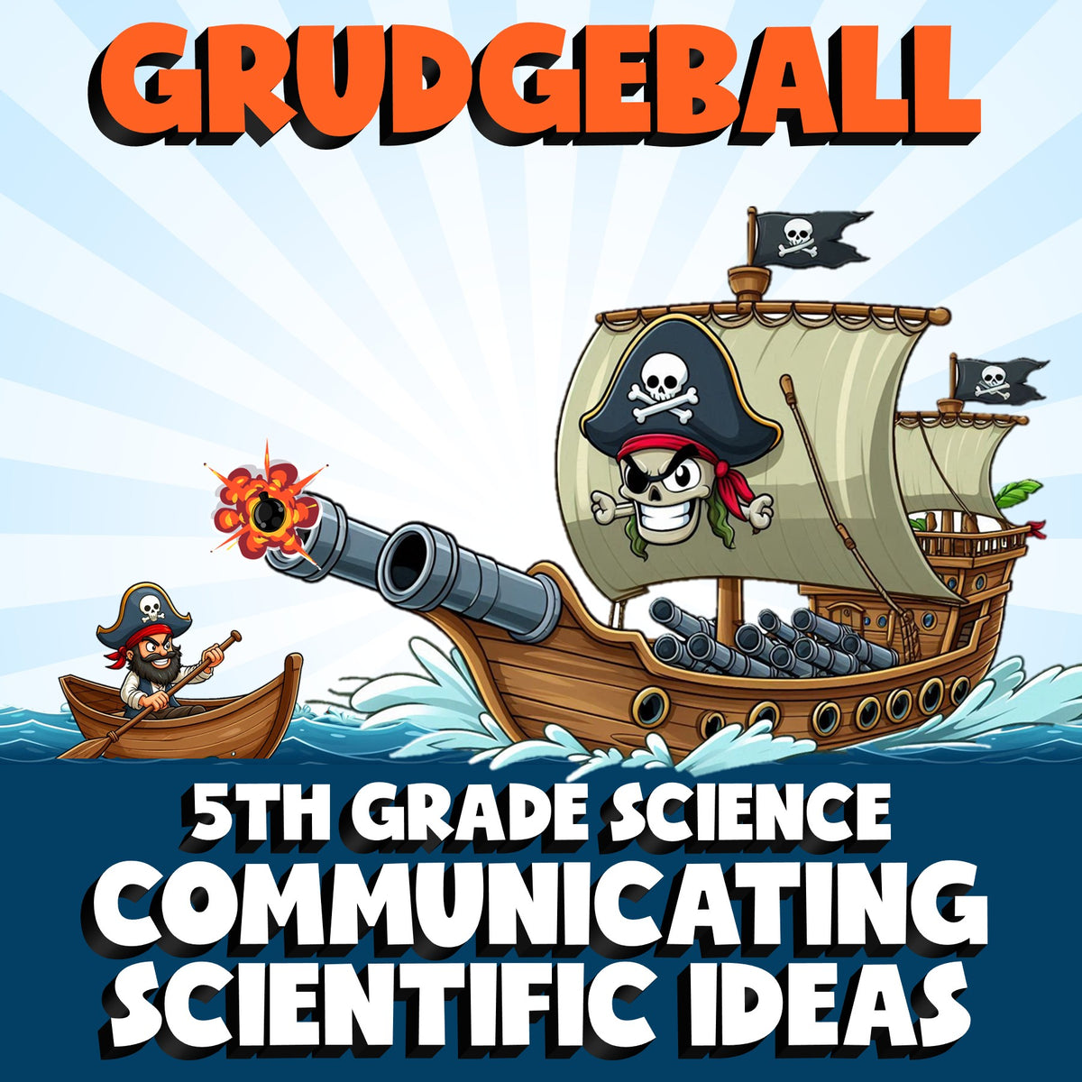 Communicating Scientific Ideas GRUDGEBALL Science Game - No Prep Grade 5 Review