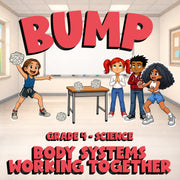 Body Systems Working Together BUMP Science Game - No Prep Grade 4 Review