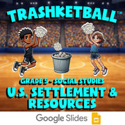 U.S. Settlement & Resources TRASHKETBALL Socials Game - No Prep Grade 5 Review