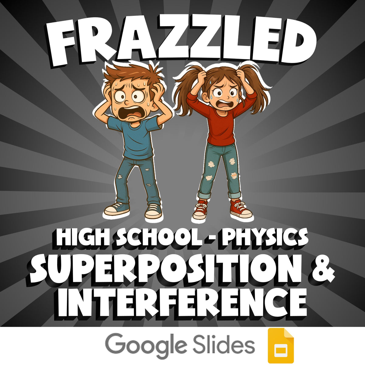 Superposition & Interference FRAZZLED Science Game - No Prep Physics Review