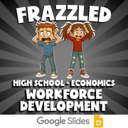Workforce Development FRAZZLED Economics Game - No Prep Review Activity