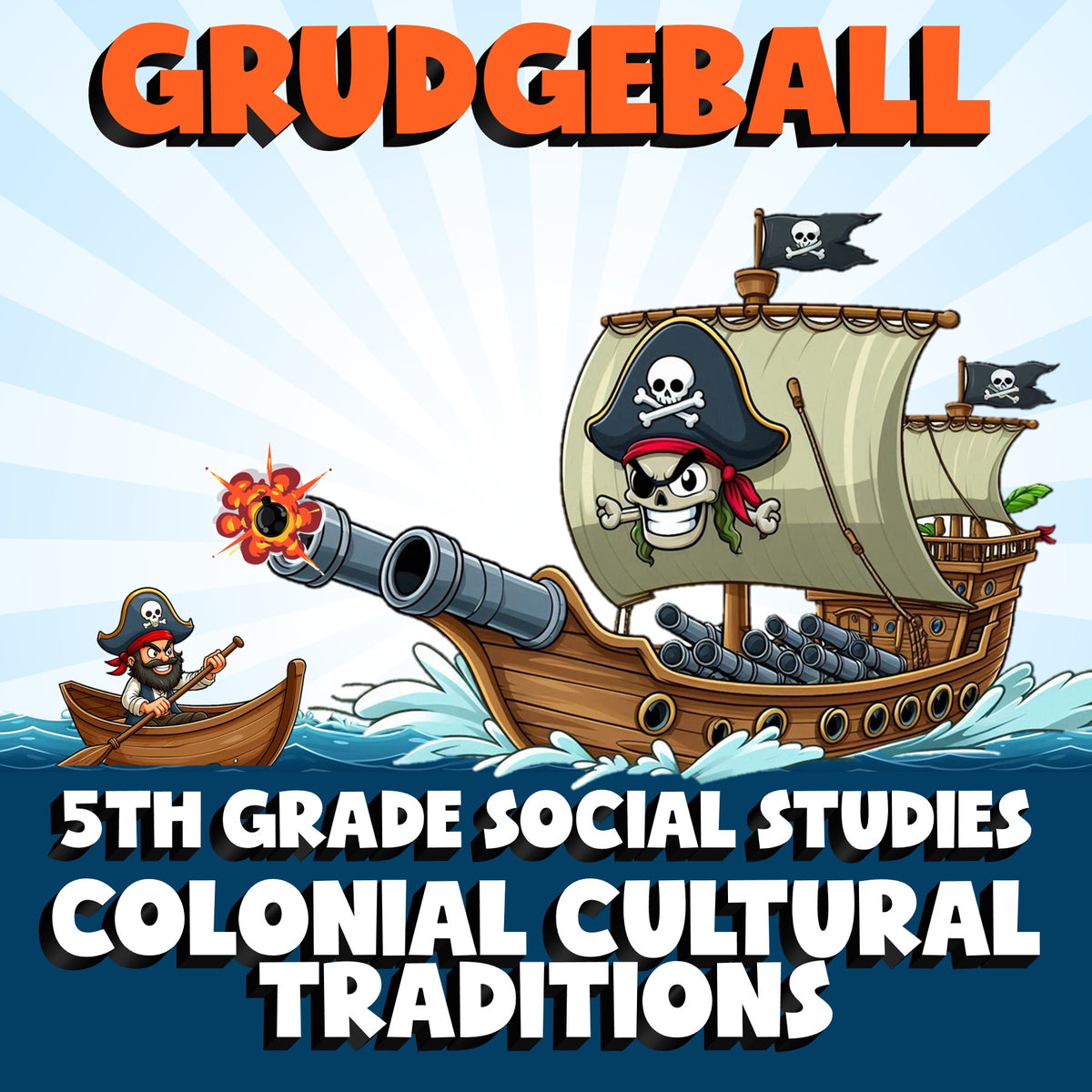 Colonial Cultural Traditions GRUDGEBALL Socials Game - No Prep Grade 5 Review