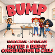 Matter & Energy Conservation in Cells BUMP Science Game - No Prep AP Biology